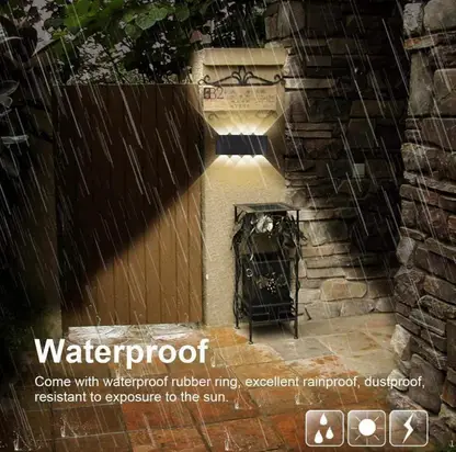 Skyfire Uplight Wall Lamp 4+4 - Image 3